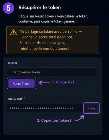 Reset Token